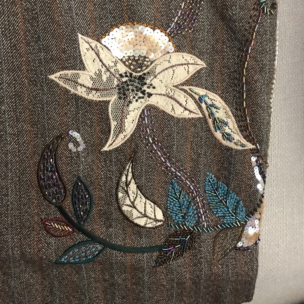 Beaded trousers